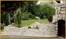Natural Stone Retaining Wall Installation Plymouth mn