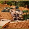 Retaining wall, Mendota Heights, MN – Anchor Diamond block, with water feature
